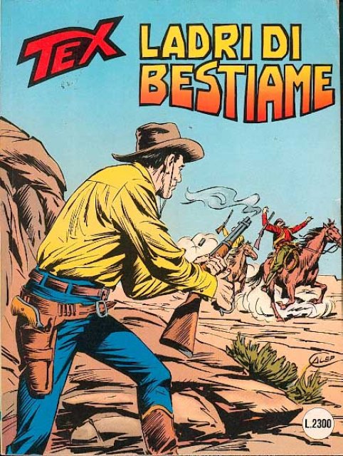 Tex Nr. 370: Ladri di bestiame front cover (Italian).
