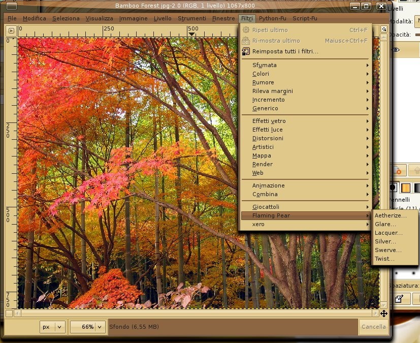 How to use Photoshop Plugins in Gimp