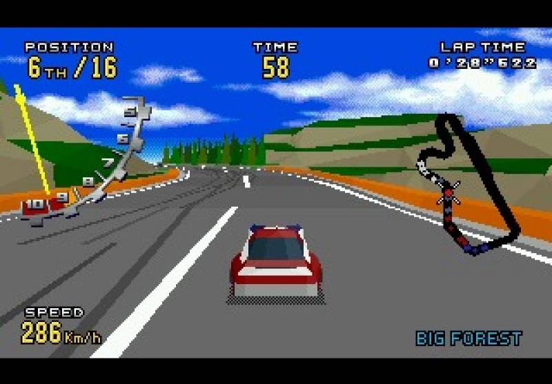 Virtua Racing Deluxe on Sega 32X