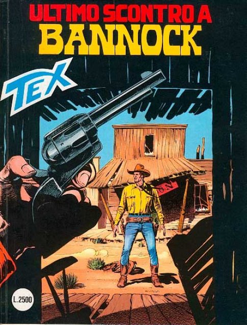 Tex Nr. 409: Ultimo scontro a Bannock front cover (Italian).