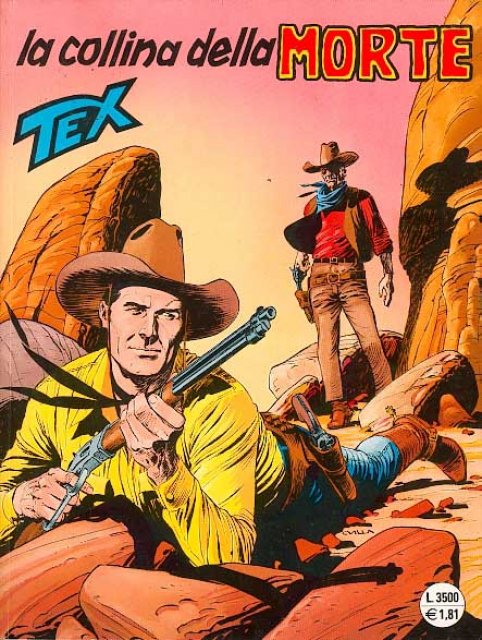 Tex Nr. 471: La collina della morte front cover (Italian).