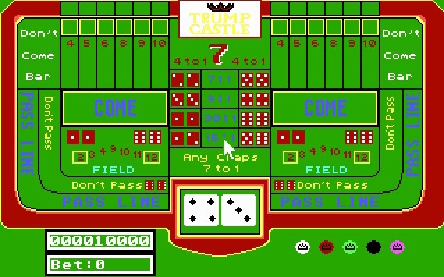 Trump Castle: The Ultimate Casino Gambling Simulation - Craps