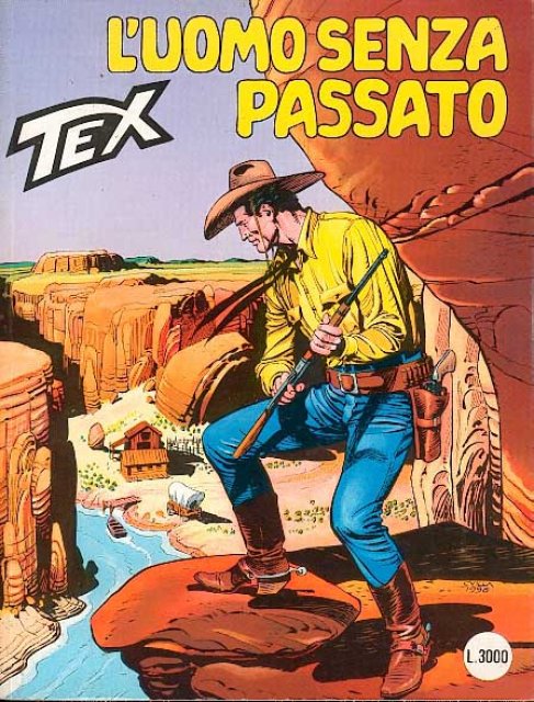 Tex Nr. 423: L'uomo senza passato front cover (Italian).