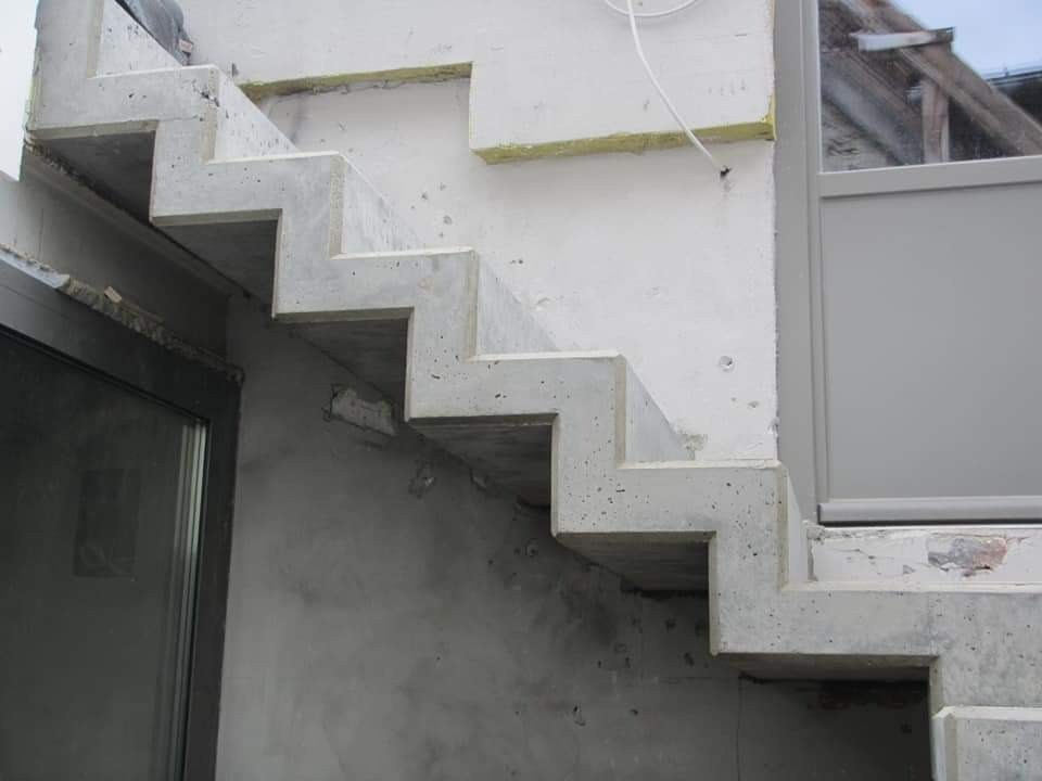 Armatura di una scala / structure of a stair