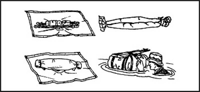 /* Figure 17-5. Australian Poncho Raft */