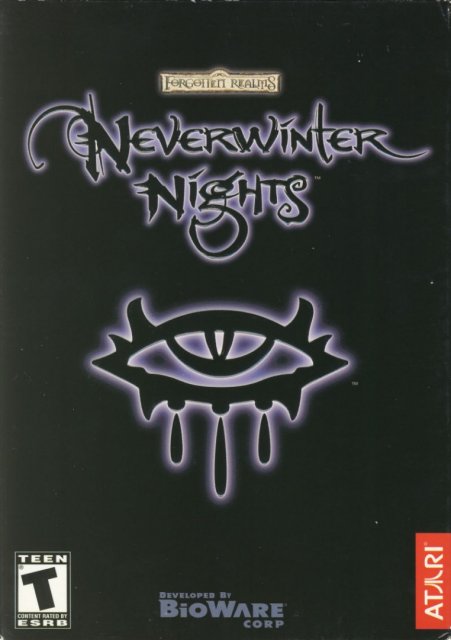 Neverwinter Nights front cover.