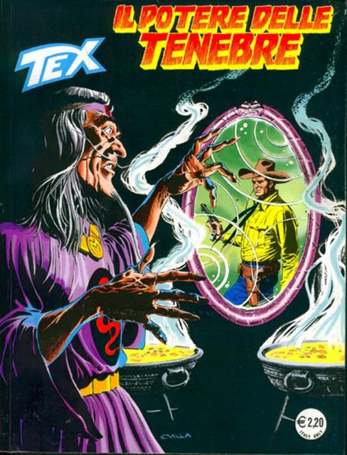 Tex Nr. 503: Il potere delle tenebre front cover (Italian).