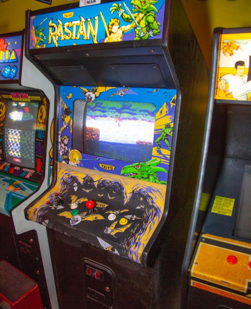 Rastan arcade cabinet