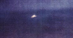 One of a sequence of telephoto shots of the mysterious light. Photo: Paul Devereux