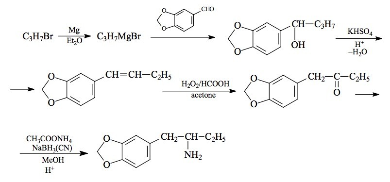 J; BDB; 2-AMINO-1-(3,4-METHYLENEDIOXYPHENYL)BUTANE; 1-(1,3-BENZODIOXOL-5-YL)-2-BUTANAMINE