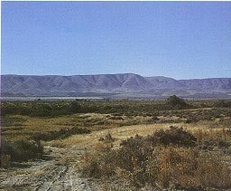 Toppenish Ridge, Yakima Indian Reservation; one of the localities where many lights were seen.