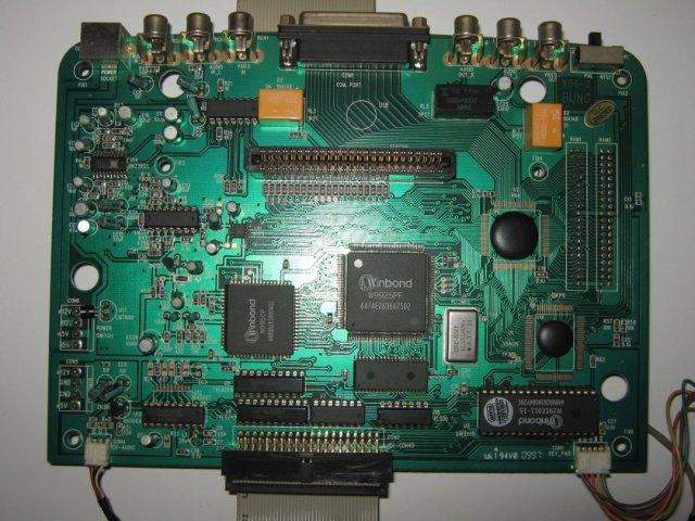 Top view of the Doctor V64 Main Board.