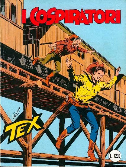 Tex Nr. 306: I cospiratori front cover (Italian).