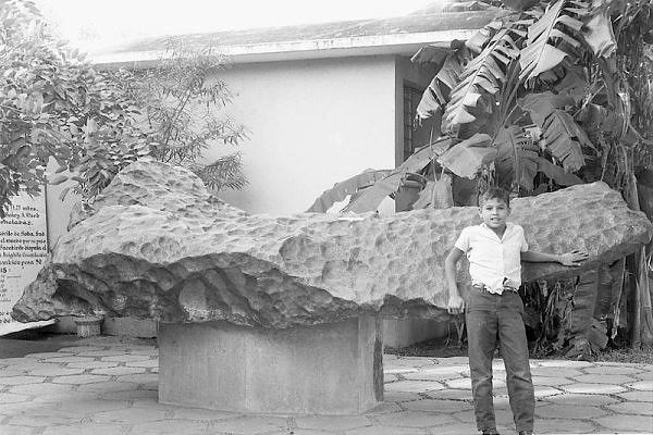 The Bacubirito meteorite in Mexico is one of the largest single meteorite to survive a collision wit