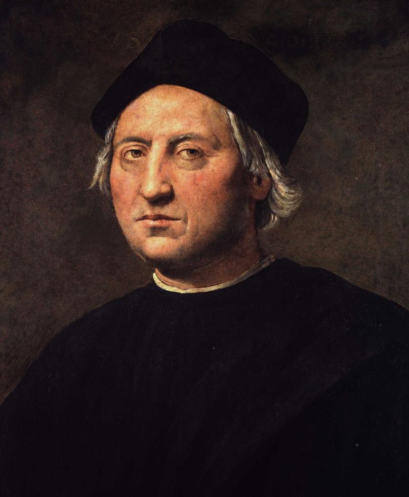 Portrait of Columbus, probably painted by Ghirlandaio