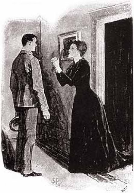 Illustration by Sidney Paget in The Strand Magazine (1892).