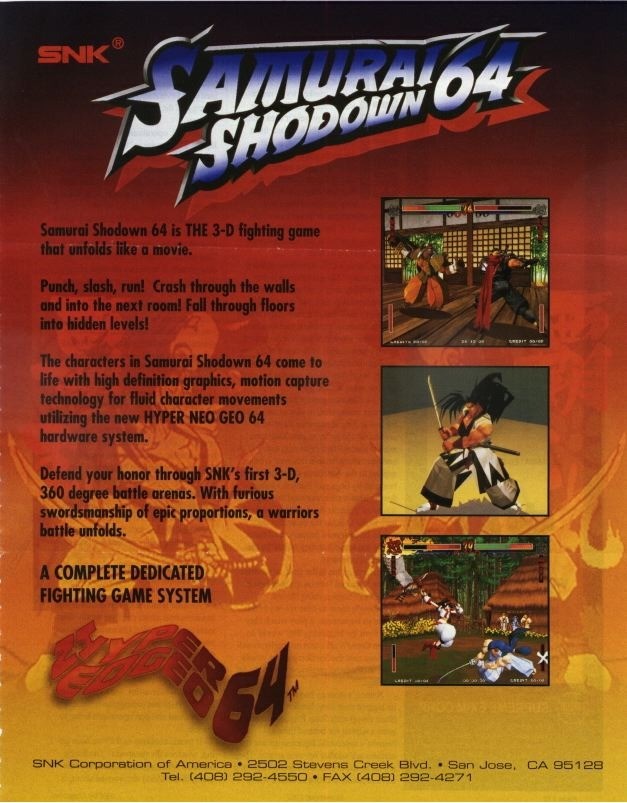 Samurai Shodown 64