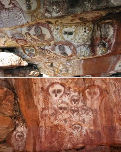 The 'Wandjina' of the aborigines: ancient deities from the pleiades