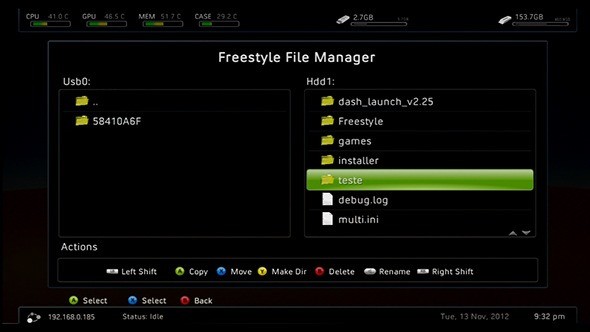 Copy xbox 360 game into an internal hard drive