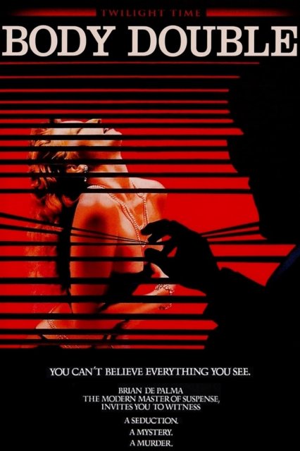 Body Double: theatrical release poster (1984)