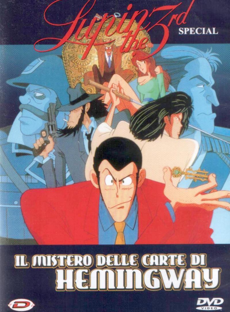 The anime has been released in Italy as Il mistero delle carte di Hemingway 