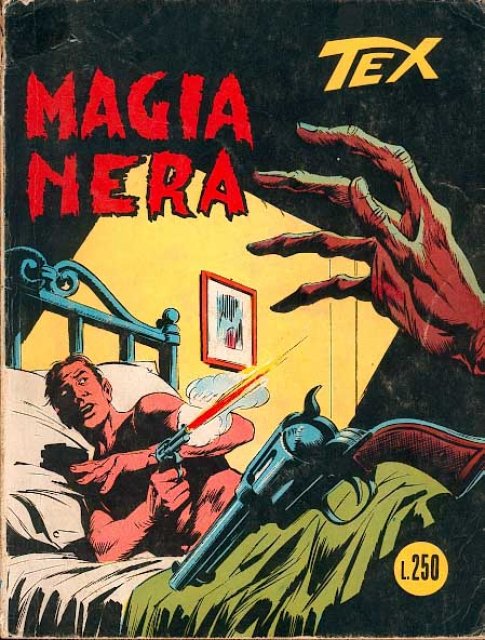 Tex Nr. 127: Magia nera front cover (Italian).
