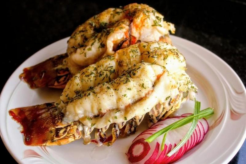 Homemade Baked Lobster Tails