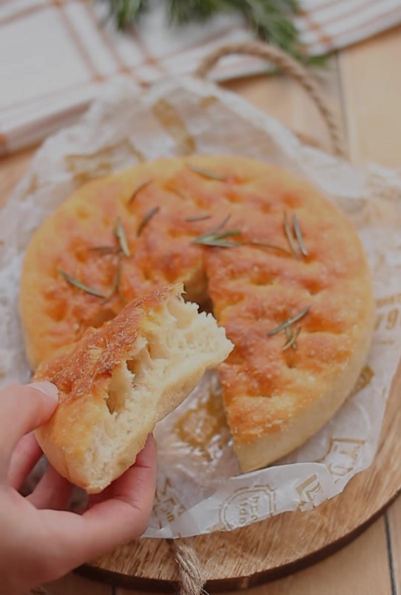 FOCACCIA IN FRIGGITRICE AD ARIA Sofficissima!! 😍