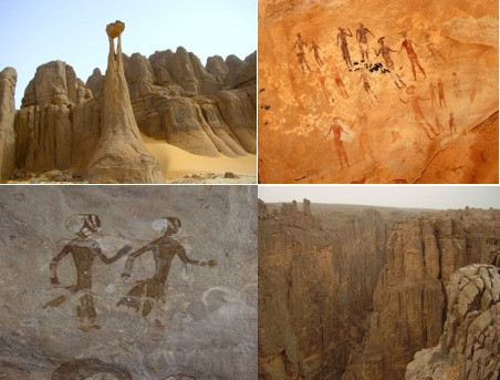 Tassili n'ajjer: paleocontact in the remote past in the sahara?