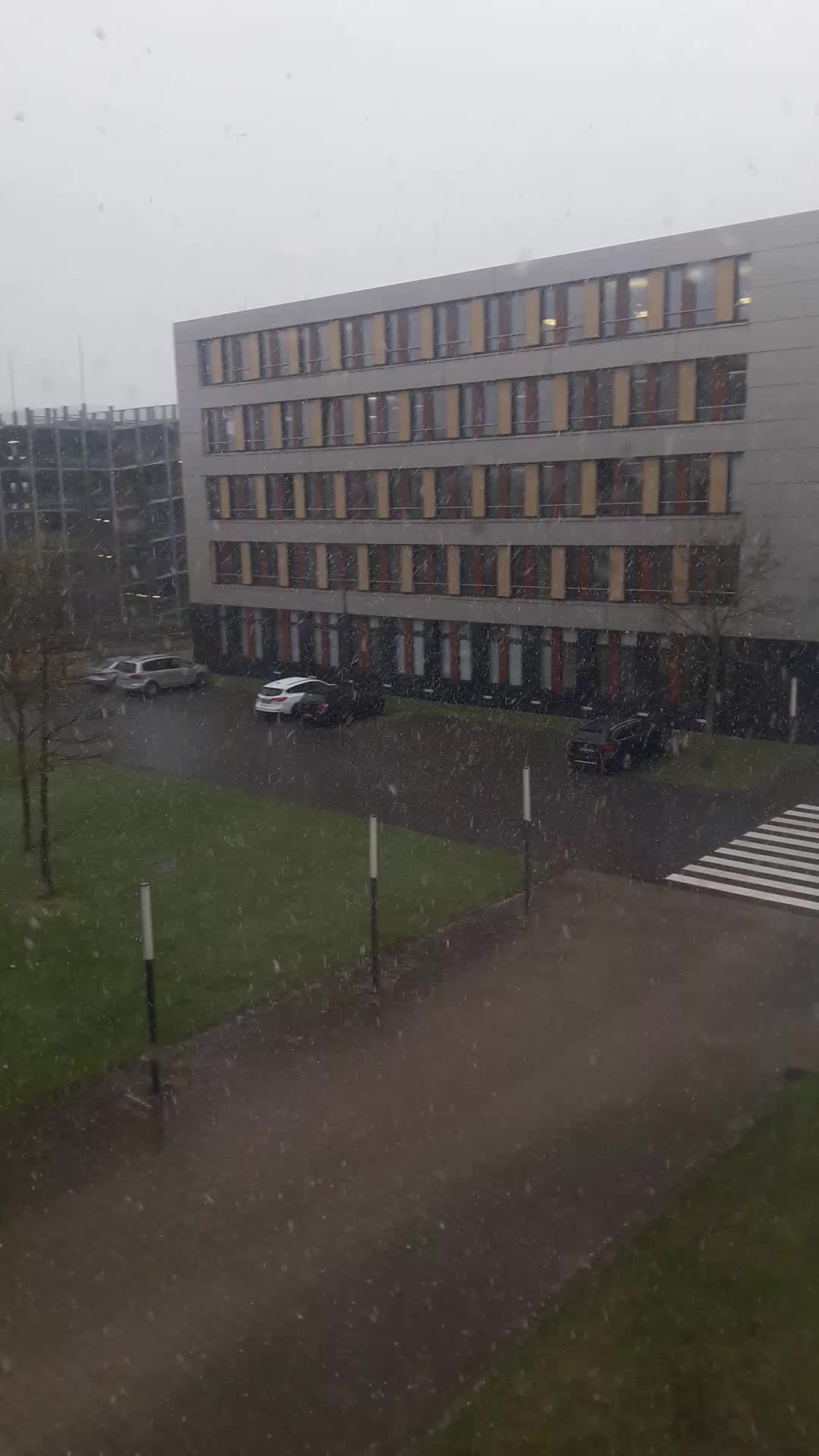 Snow in Paderborn