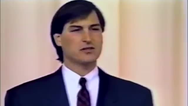 1988: Steve Jobs at NeXT introduction press conference