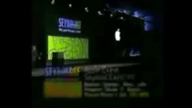 1999: Steve Jobs Keynote Seybold 1999