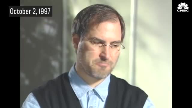 1997 October 2: Steve Jobs interview defending his commitment to apple